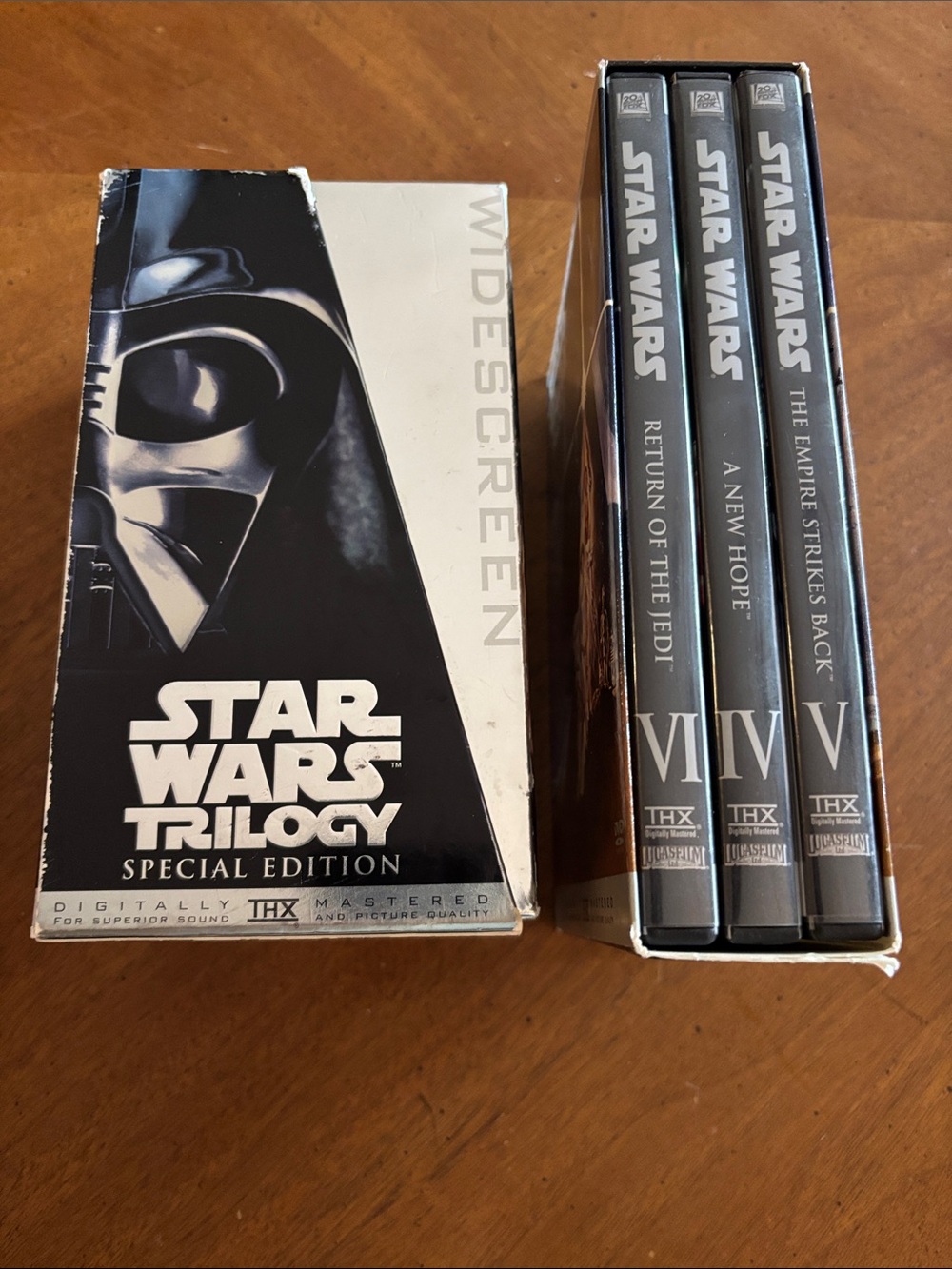Star Wars Trilogy Special Edition Box Set - Black, White, Silver